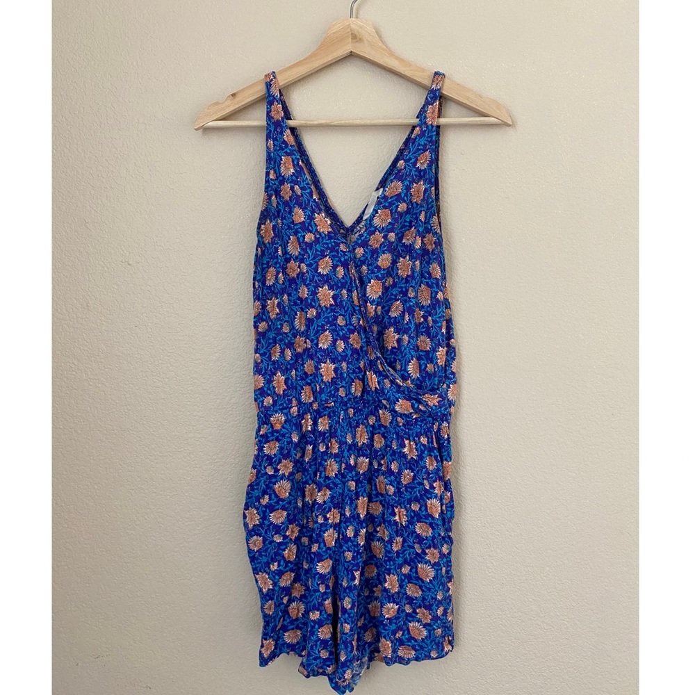 Floral Print Romper